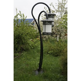 Уличный наземный светильник с 2 лампами Марсель 230-52/bg-02